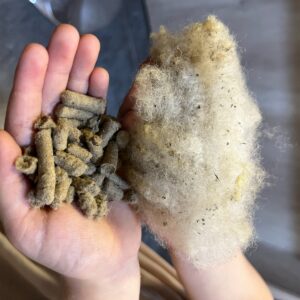 WoolChip® – Pellet de lana de oveja